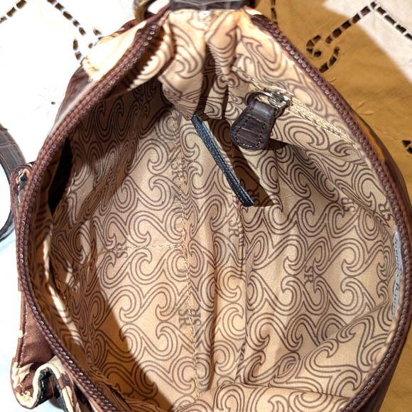 Sienna Ricchi Camo purse, bag, small, Camouflage brown/tan/green - Picture 6 of 11